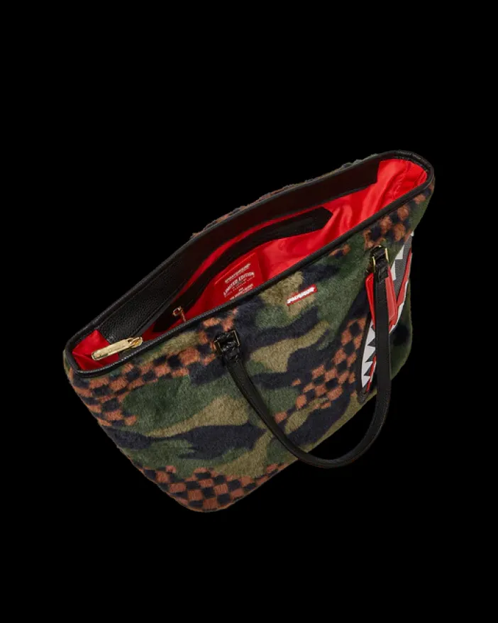 BIG SKY FUR SHARK TOTE>SPRAYGROUND Outlet