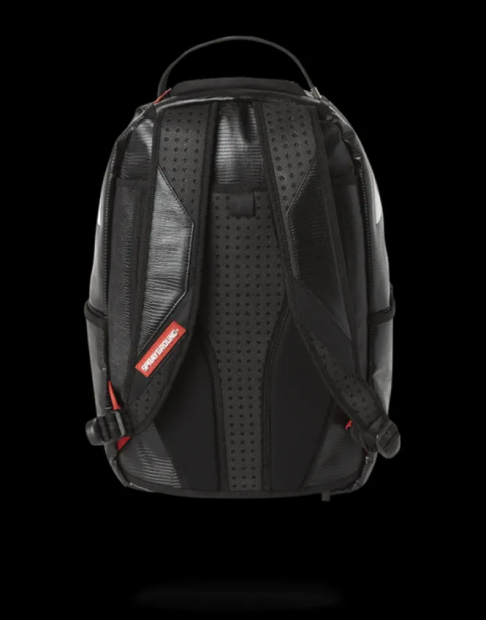BLACK REPTILE SHARK BACKPACK (ONE OF ONE)>SPRAYGROUND Best
