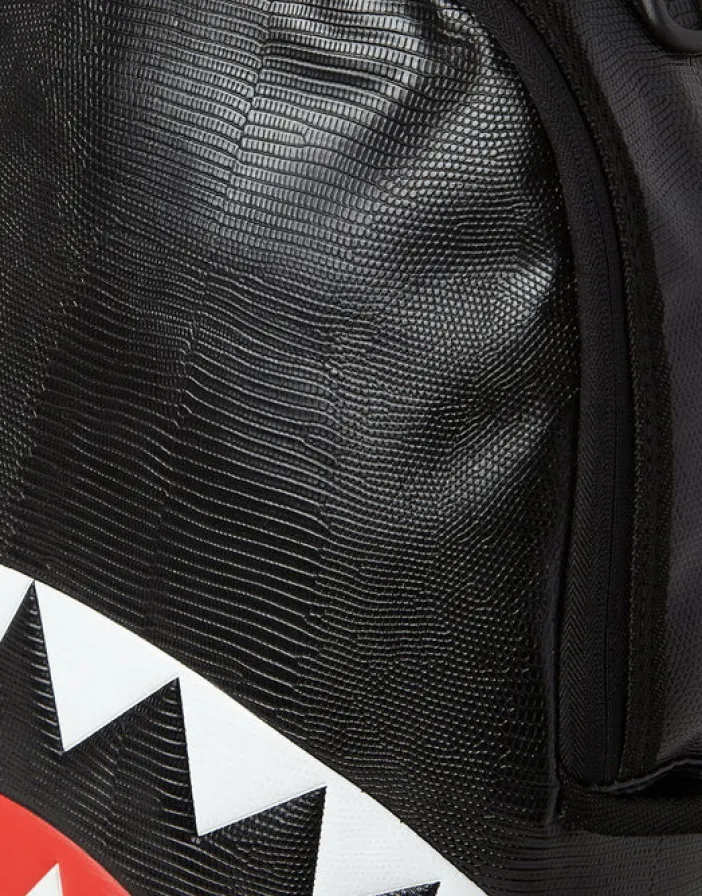 BLACK REPTILE SHARK BACKPACK (ONE OF ONE)>SPRAYGROUND Best