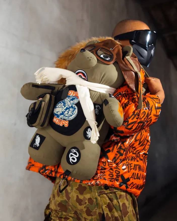 CALL OF DUTY AVIATOR FEARLESS MONEYBEAR TEDDYBEAR BACKPACK>SPRAYGROUND Sale