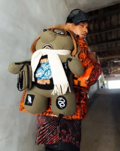 CALL OF DUTY AVIATOR FEARLESS MONEYBEAR TEDDYBEAR BACKPACK><noscript><img width=