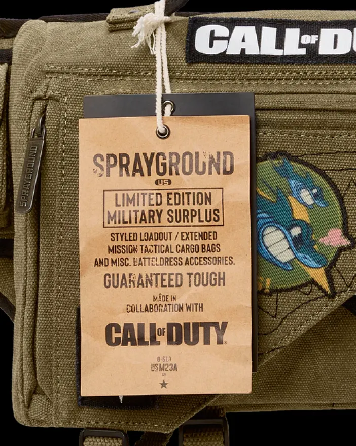 CALL OF DUTY NEVER BACK DOWN CROSSBODY>SPRAYGROUND New