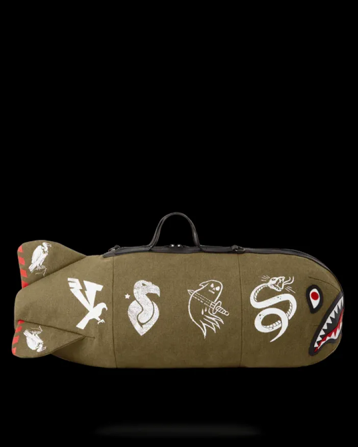 CALL OF DUTY SHARK TORPEDO DUFFLE>SPRAYGROUND Clearance