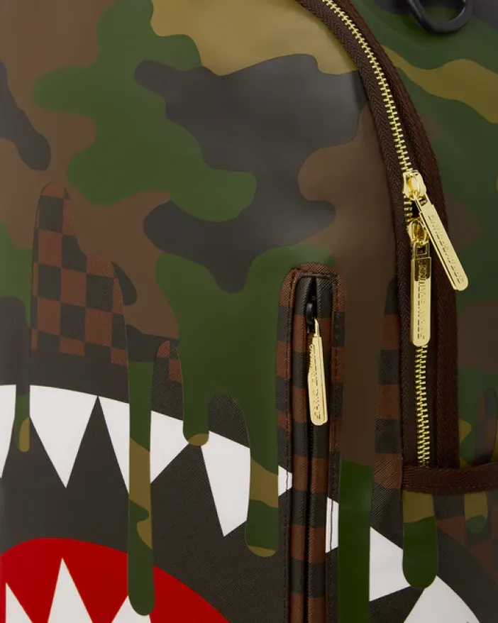 CAMO DRIP SHARKS IN PARIS BACKPACK (DLXV)>SPRAYGROUND Sale