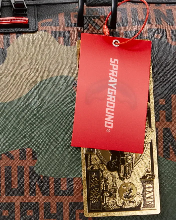 CAMO INFINITI DUFFLE>SPRAYGROUND New