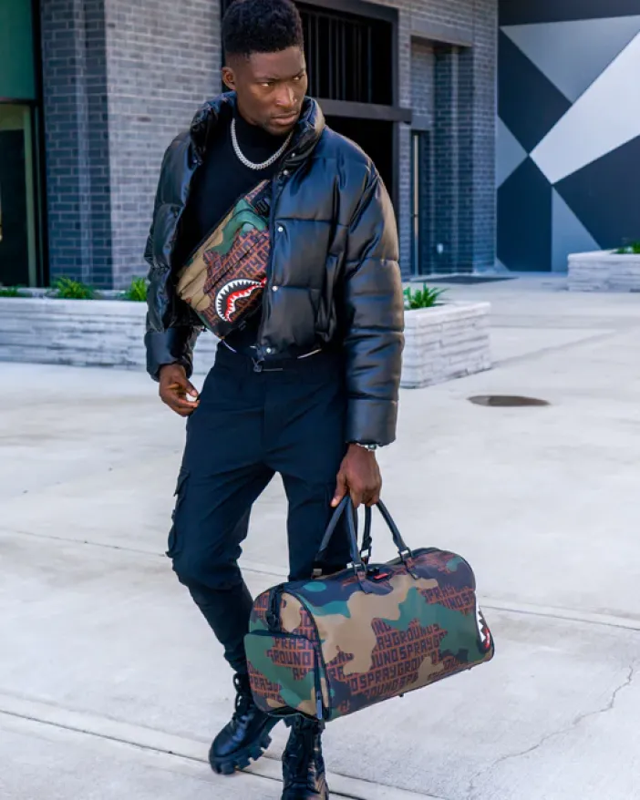 CAMO INFINITI DUFFLE>SPRAYGROUND New
