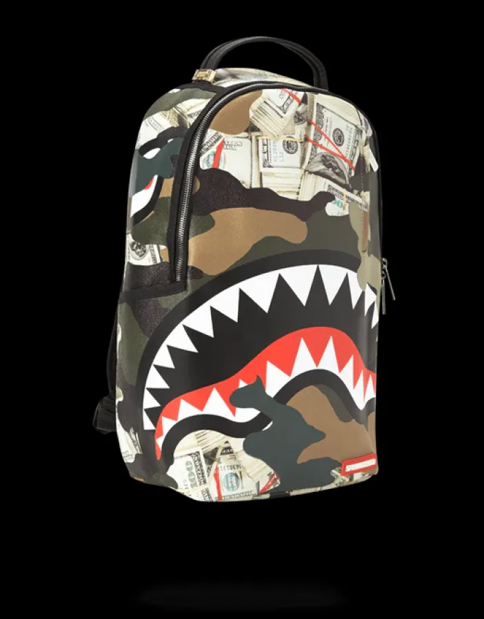 CAMO MONEY SHARK>SPRAYGROUND Outlet