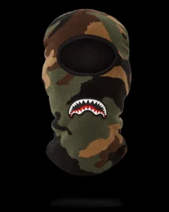 CAMO SHARK SKI MASK>SPRAYGROUND Hot