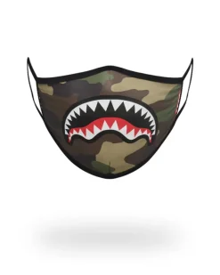CAMO SHARKMOUTH FORM-FITTING MASK>SPRAYGROUND Sale