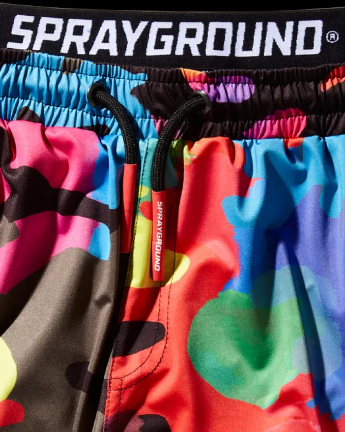 CAMOBURST CORTO SWIM TRUNKS>SPRAYGROUND Outlet