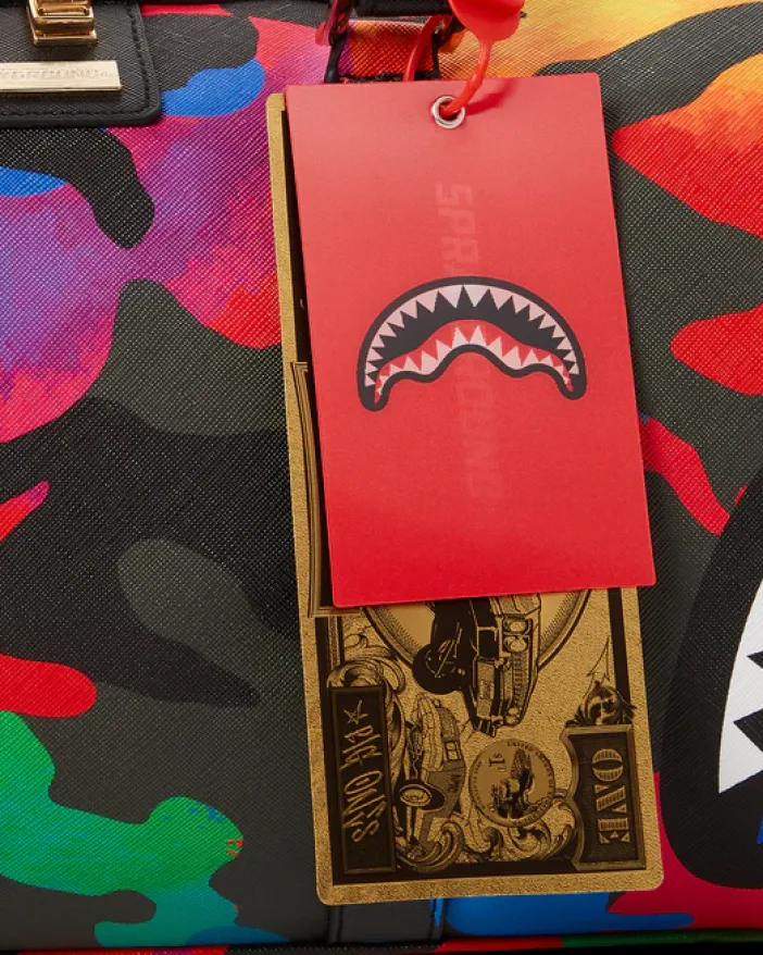 CAMOBURST MINI DUFFLE>SPRAYGROUND New