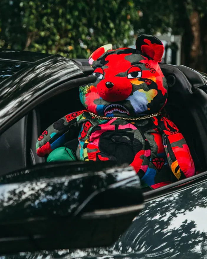 CAMOBURST MONEYBEAR TEDDYBEAR BACKPACK>SPRAYGROUND Outlet