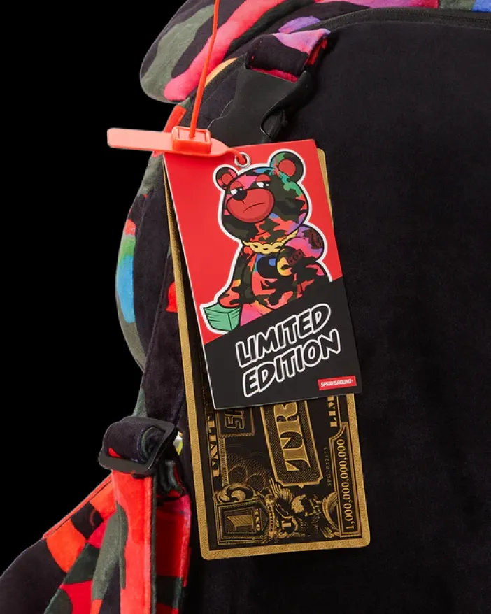 CAMOBURST MONEYBEAR TEDDYBEAR BACKPACK>SPRAYGROUND Outlet