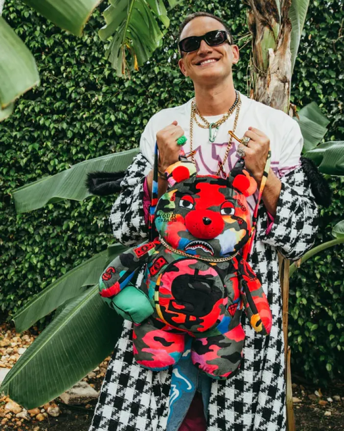 CAMOBURST MONEYBEAR TEDDYBEAR BACKPACK>SPRAYGROUND Outlet