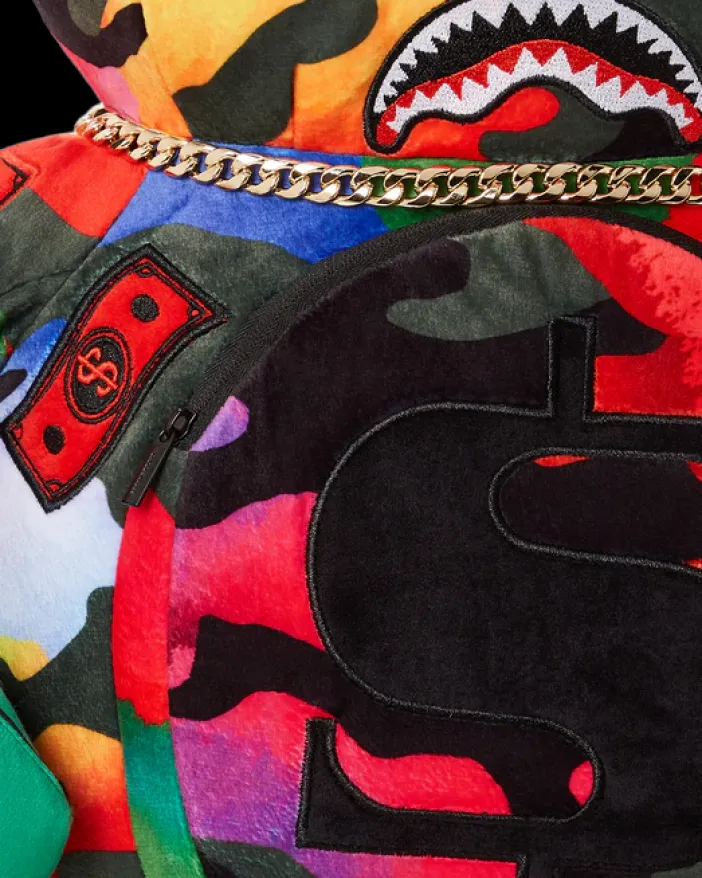 CAMOBURST MONEYBEAR TEDDYBEAR BACKPACK>SPRAYGROUND Outlet