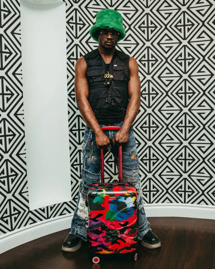 CAMOBURST SHARKNAUTICS HARDSHELL CARRY-ON LUGGAGE>SPRAYGROUND Clearance