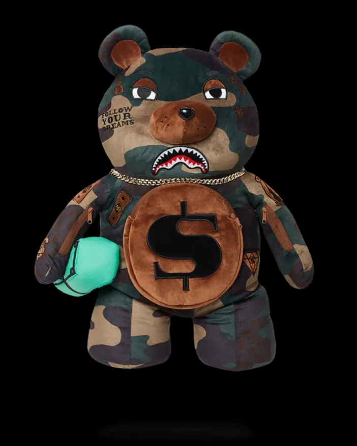 CAMOCHECK MONEYBEAR TEDDYBEAR BACKPACK>SPRAYGROUND Outlet