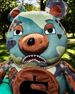 CAMOCHECK MONEYBEAR TEDDYBEAR BACKPACK><noscript><img width=