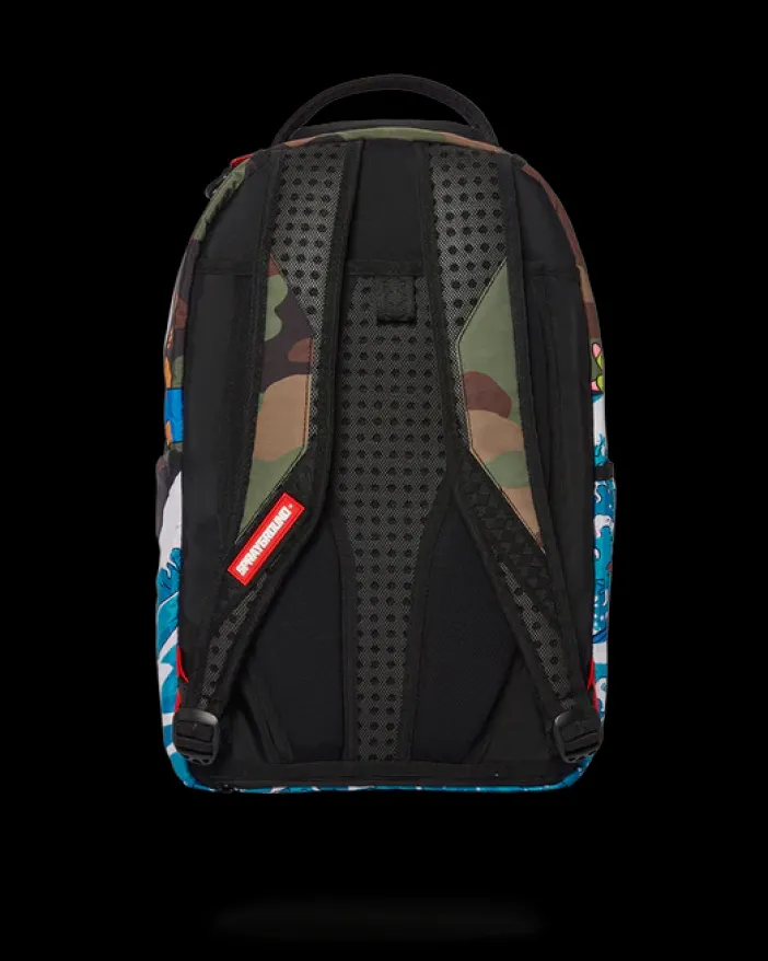 CAMOKAWA 90S SURFERS BACKPACK (DLXR)>SPRAYGROUND