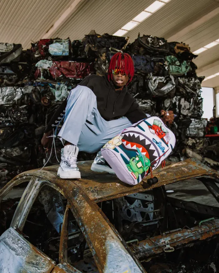 CAN'T CATCH ME BACKPACK>SPRAYGROUND