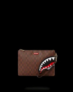 CASHIN CHECKS CROSSOVER CLUTCH>SPRAYGROUND Sale