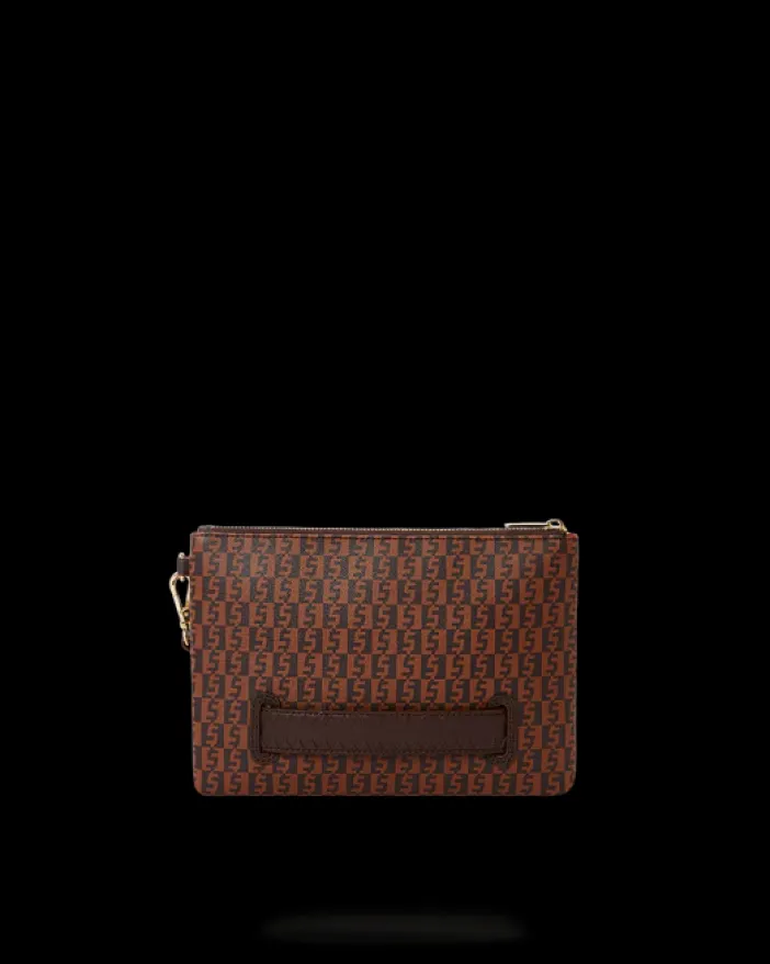 CASHIN CHECKS CROSSOVER CLUTCH>SPRAYGROUND Sale