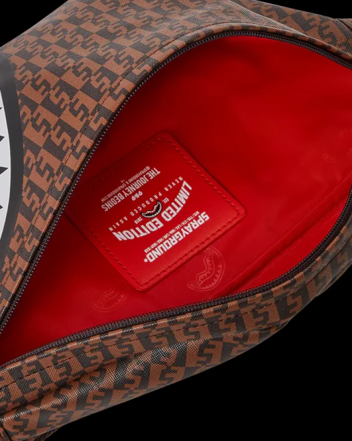 CASHIN CHECKS SAVVY CROSSBODY>SPRAYGROUND