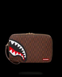 CASHIN CHECKS TOILETRY BAG>SPRAYGROUND New