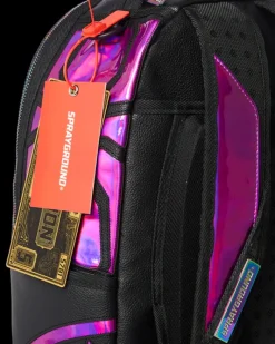 CAZZU IRIDESCENT CUT u0026 SEW SPIDER SKULL SHARK BACKPACK (DLXV)><noscript><img width=