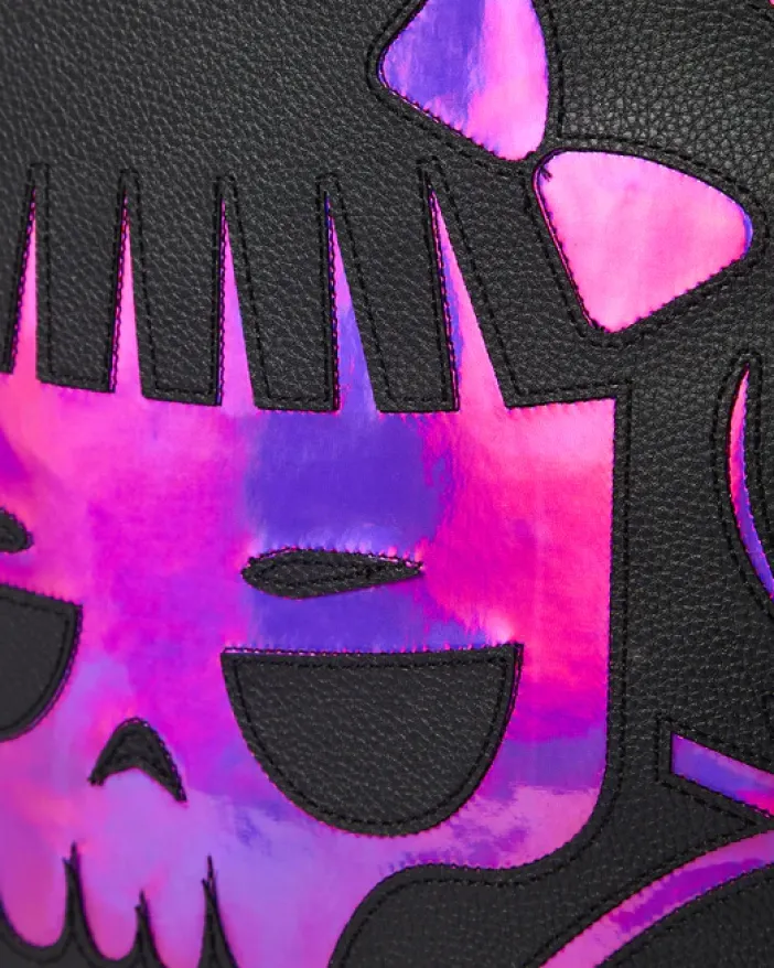 CAZZU IRIDESCENT CUT u0026 SEW SPIDER SKULL SHARK BACKPACK (DLXV)>SPRAYGROUND Best