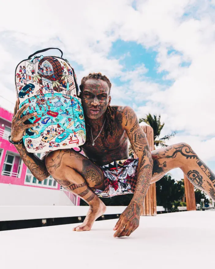 CHAOS COUNTY BACKPACK>SPRAYGROUND Clearance