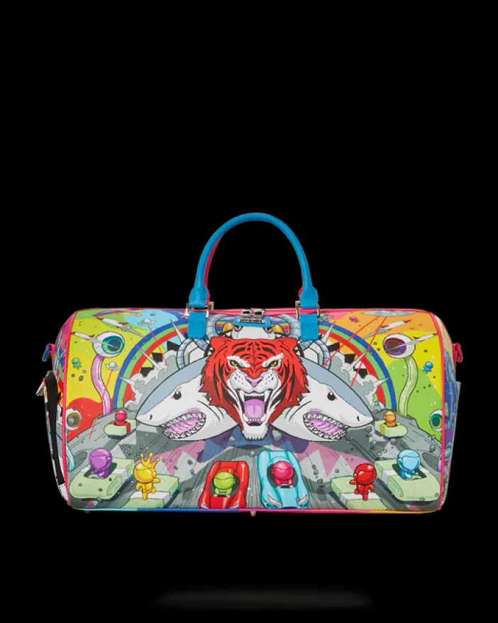 CHAOTIC UNIVERSE DUFFLE>SPRAYGROUND