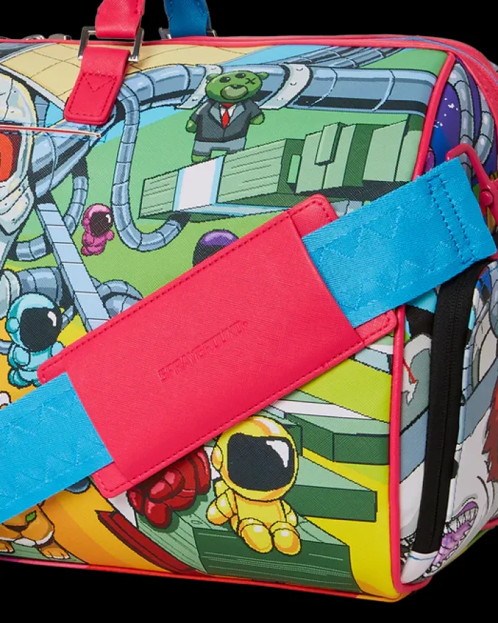 CHAOTIC UNIVERSE DUFFLE>SPRAYGROUND