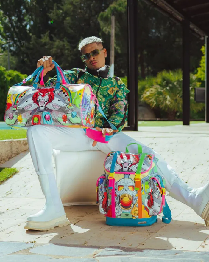 CHAOTIC UNIVERSE DUFFLE>SPRAYGROUND