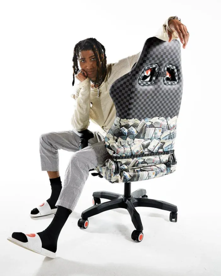 CHECK MONEY GAMING CHAIR - SUPER RARE>SPRAYGROUND Online