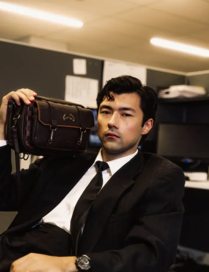 CHECKMATE ROYALE MESSENGER BRICK BAG>SPRAYGROUND Discount
