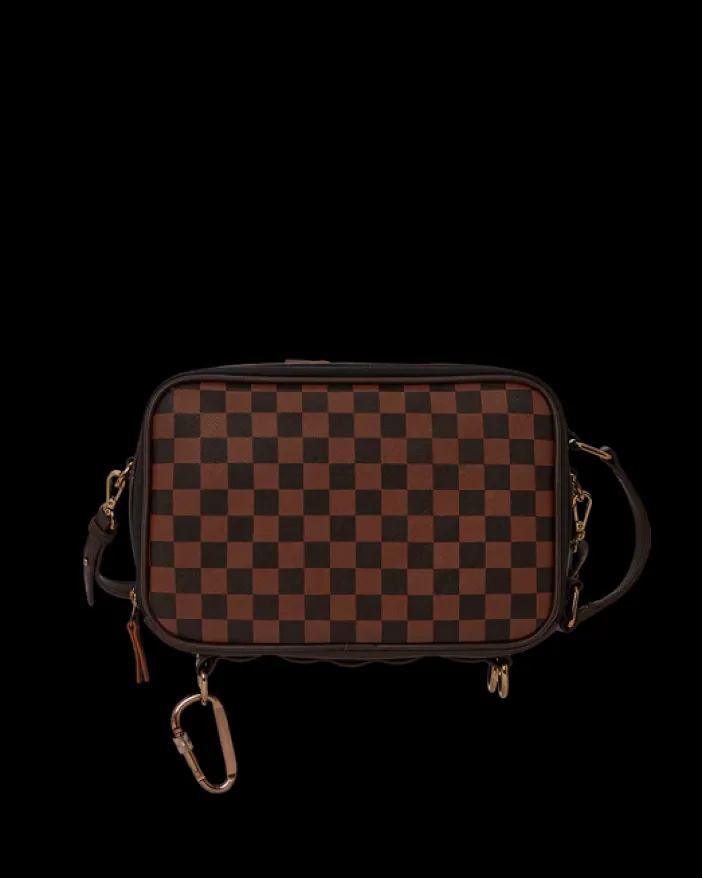 CHECKMATE ROYALE MESSENGER BRICK BAG>SPRAYGROUND Discount