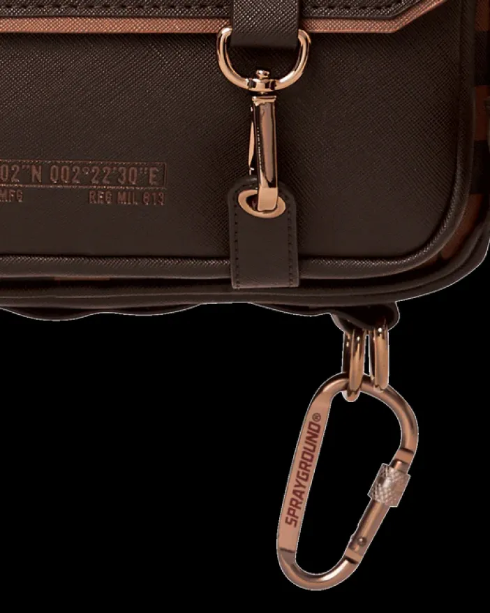 CHECKMATE ROYALE MESSENGER BRICK BAG>SPRAYGROUND Discount