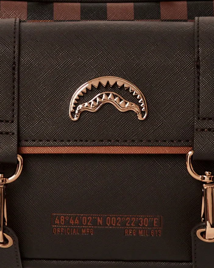 CHECKMATE ROYALE MESSENGER BRICK BAG>SPRAYGROUND Discount