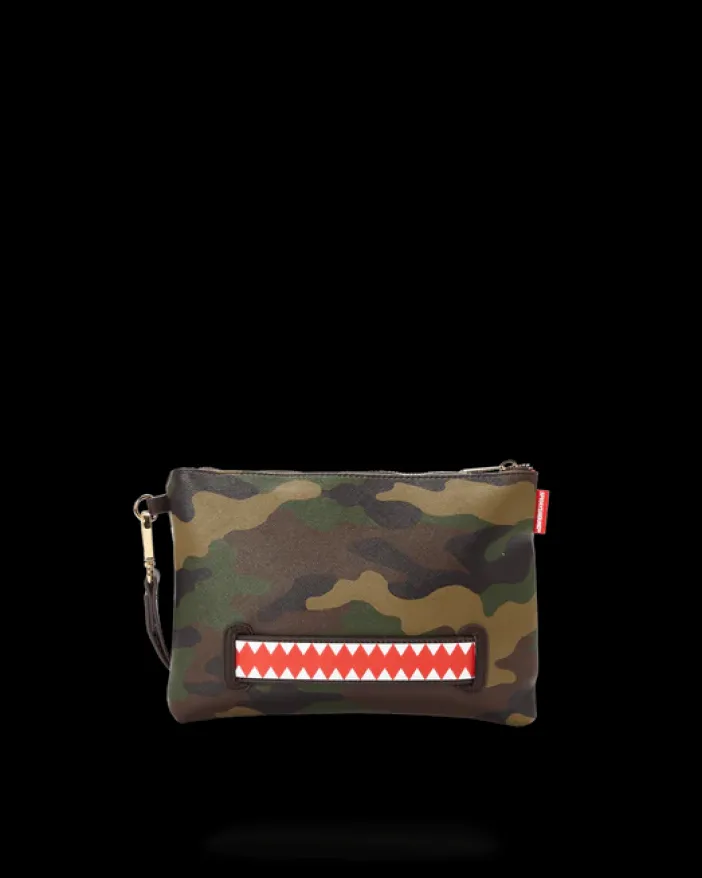 CHECKS IN CAMOFLAUGE CROSSOVER CLUTCH>SPRAYGROUND Online