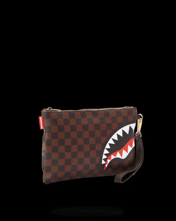 CHECKS IN CAMOFLAUGE CROSSOVER CLUTCH>SPRAYGROUND Online