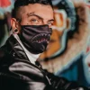 CLEARCUT FACE MASK (BLACK)>SPRAYGROUND New
