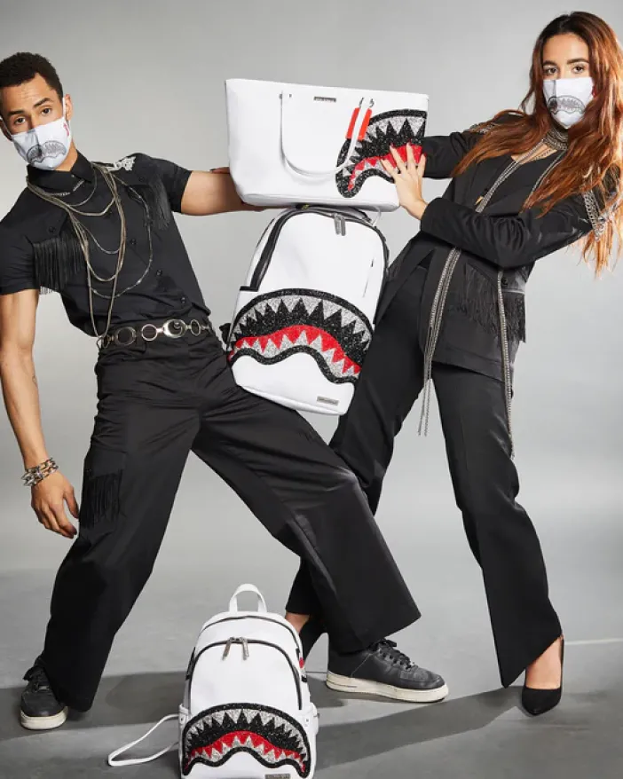 CLEARCUT SAVAGE BACKPACK (WHITE)>SPRAYGROUND Hot