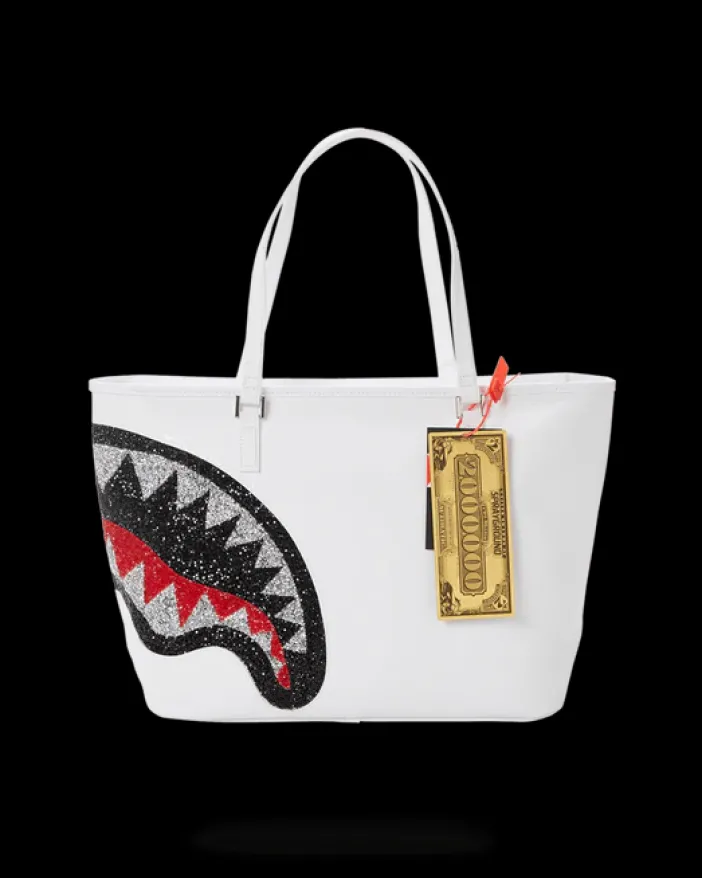 CLEARCUT TOTE (WHITE)>SPRAYGROUND Clearance