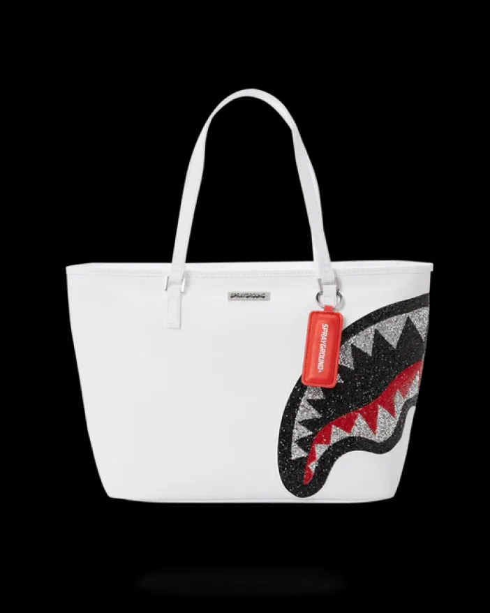 CLEARCUT TOTE (WHITE)>SPRAYGROUND Clearance