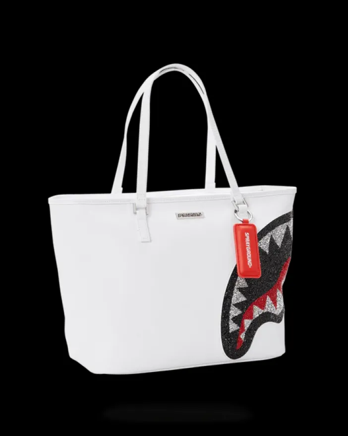 CLEARCUT TOTE (WHITE)>SPRAYGROUND Clearance