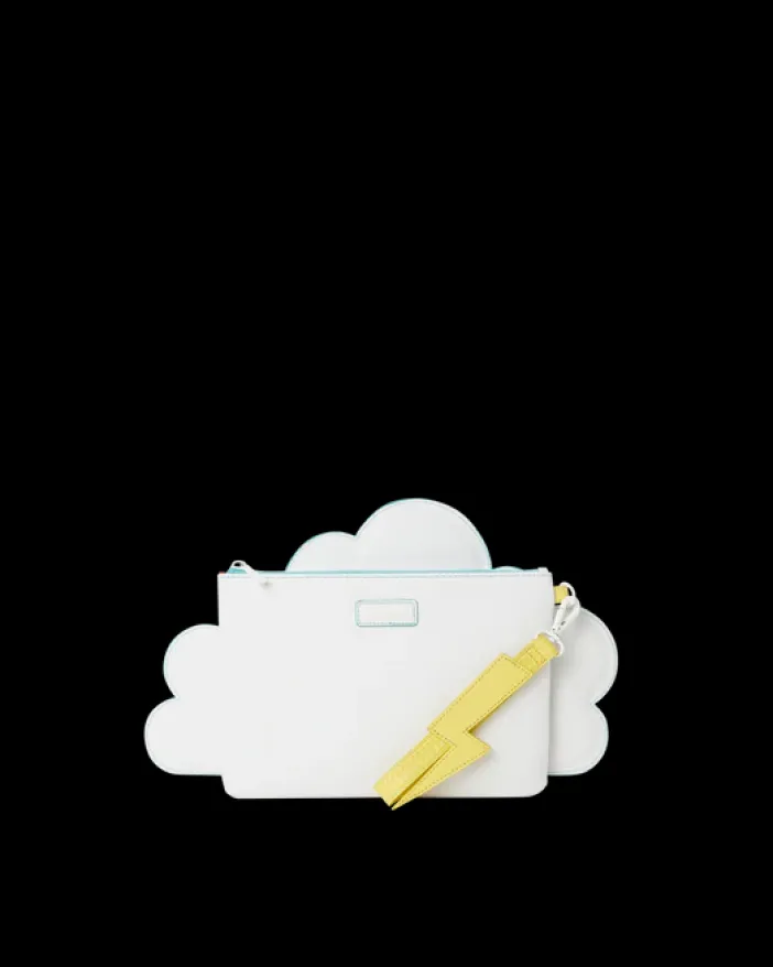 CLOUDY WITH A CHANCE OF SHARK CROSSOVER CLUTCH>SPRAYGROUND Outlet