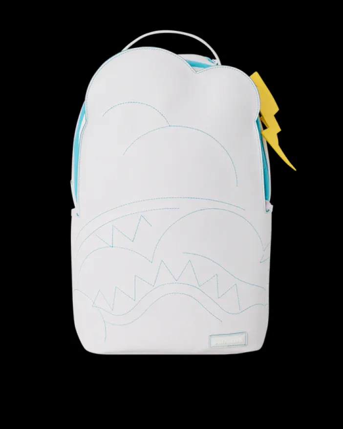 CLOUDY WITH A CHANCE OF SHARK BACKPACK (DLXV)>SPRAYGROUND New