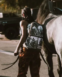 COMPTON COWBOYS HOME ON THE RANGE BACKPACK><noscript><img width=