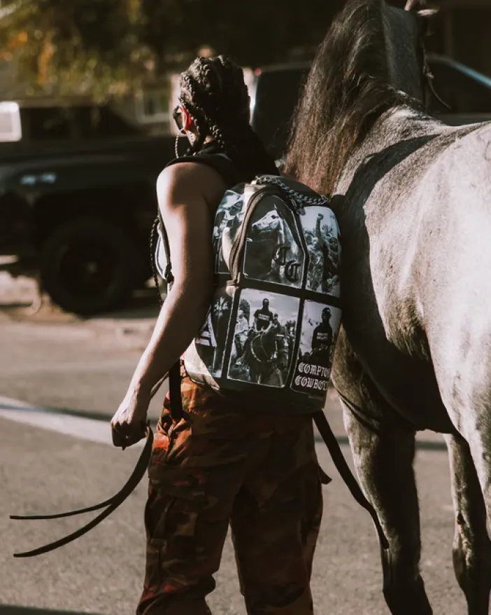 COMPTON COWBOYS HOME ON THE RANGE BACKPACK>SPRAYGROUND Online
